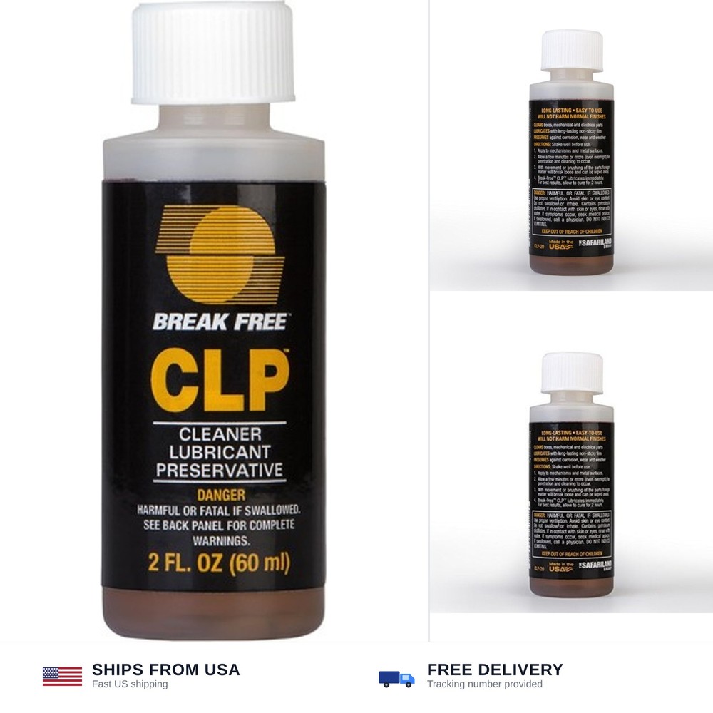 Break-Free, Model: CLP-20 Cleaner Lubricant Preservative (2-Fluid Ounce Bottle)