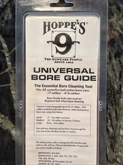 Hoppes Universal Bore Guide Bore Cleaning Tool .17 Caliber – .416 Caliber 3 Tips