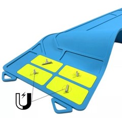 Rifle Shotgun Cleaning Repair Maintenance Mat Anti-Slip Magnetic Service 36 x 10