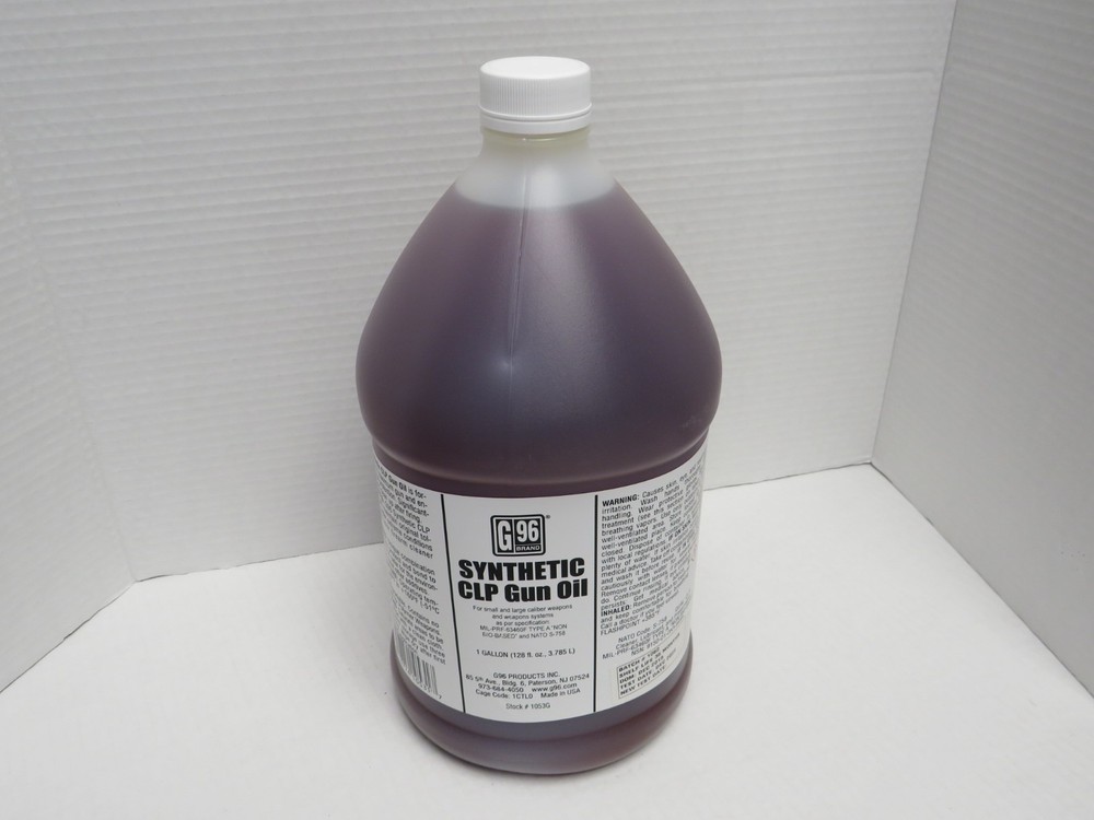 G-96 SYNTHETIC CLP GUN OIL( 1- GALLON ) MIL-PRF-63460F CLEANER #1053G USA