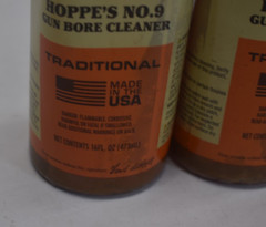 3 Pack Hoppe’s No. 9 Gun Bore Cleaning Solvent 1-Pint (6 Ounce Bottle Hoppes 916