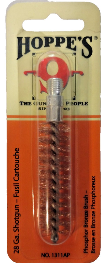 Hoppe’s 9 Phosphor Bronze Brush 28 Ga. Shotgun-Fusil Cartouche No.#1311AP