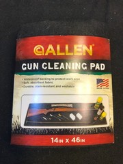 Allen Waterproof Gun Cleaning Pad ~ 14 inches X 46 inches ~ NEW IN PACKAGE