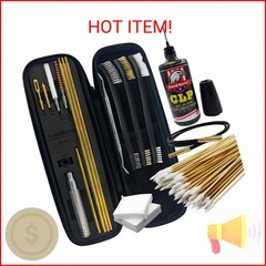 Gun Cleaning Kit for .22 .223Cal 5.56mm .22LR Rifle Pistol Cleaning Kit with 30m