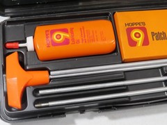 Vintage Hoppes Rifle Gun Cleaning Kit With Black Storage Box
