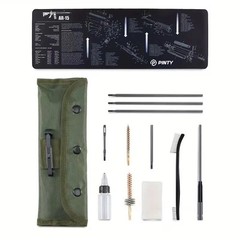 Gun Rifle Cleaning Kit with Large Cleaning Mat Set– .223 / 5.56 Maintenance