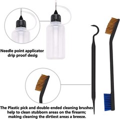 Gun Cleaning Kit Elite for .22 .357/9MM .30 .40 .45 .243 .270 12GA 20