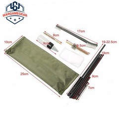 10 Piece .22 22LR .223 556 Rifle Gun Cleaning Kit Nylon Brush Cleaner with Pouch
