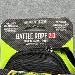 Breakthrough Battle Rope 2.0 Bore Cleaning Rope .44 .45 cal. Handgun NIP