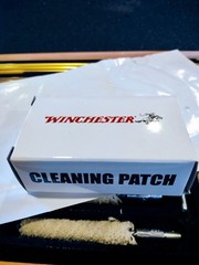💥Winchester Universal Gun Cleaning Kit Rods Brushes Patches Swabs Wood Box💥