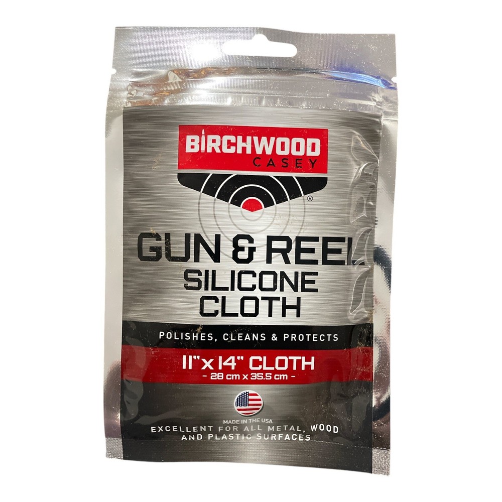 Birchwood Silicone Gun/Reel Cloth Gun Cleaning Supplies 30001