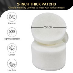 Thick Gun Cleaning Pads 900PCS with Storage Box – Round Gun Cleaner for 9mm, …