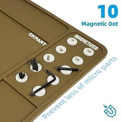 Rifle Gun Cleaning Mat – Anti-Slip Rubber Tactical Magnetic Maintenance Pad 36″x