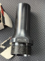 VINTAGE LYMAN CUTTS COMPENSATOR 16 GAUGE FULL CHOKE TUBE W/ BOX STEEL NOS