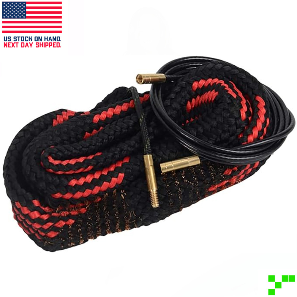 Guns Snake Cleaner for Rifle Pistol Shotgun Bore Rope Snake Cleaning Tool Kit US