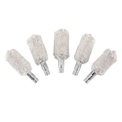 5 Pcs Shotgun 20 Gauge 5/16-27 Thread Cleaning Cotton Mop Short Brush 2″ Length