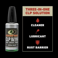 Mossy Oak CLP Cleaning Oil | All-in-Cleaner, Lubricant & Protectant | -Step Oil