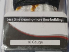 Ultimate Rifle Build Bore Cleaner Cleaning Rope 16 Guage Brass Weight Reusable