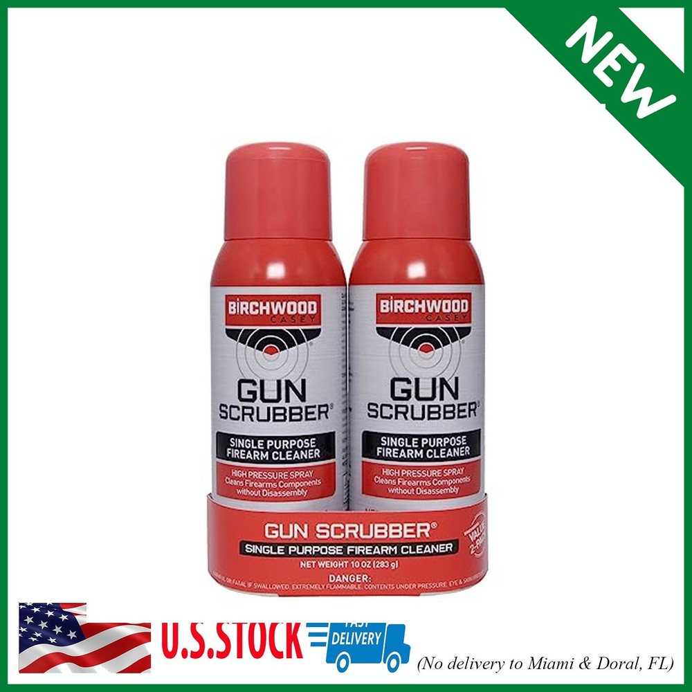 Birchwood Casey Gun Scrubber Single Purpose Gun Cleaner/Degreaser, Aerosol Spray