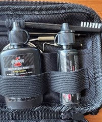NEW! BUSHMASTER BORE SQUEEG-E UNIVERSAL FIELD CLEANING SYSTEM W/ CANVAS CASE