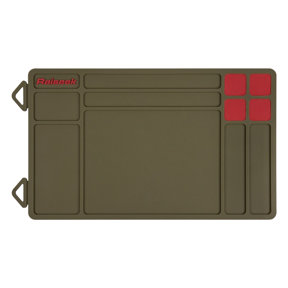 Brown Gun Cleaning Mat Rubberized Repair Mat 15.9″ x 9.8″ for Pistol Handgun