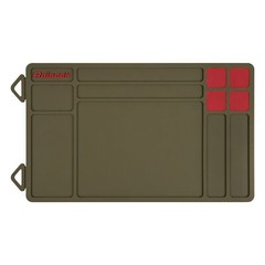 Brown Gun Cleaning Mat Rubberized Repair Mat 15.9″ x 9.8″ for Pistol Handgun