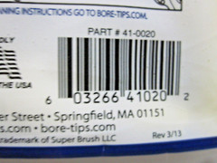 Swab Its 20 gauge BORE-TIPS Foam Swabs #41-0020