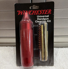 Winchester Universal Handgun Cleaning Kit w/ Case 8-Piece .22-45 Red