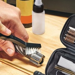 Durable Universal Handgun Cleaning Kit with Zippered Case – 25 Tools Included