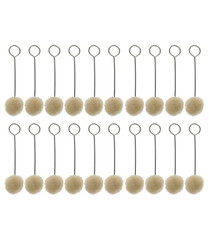 Birchwood Wire handled Swauber Applicators Large Pack of 20 41110