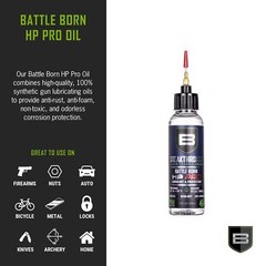 Breakthrough Clean Battle Born Hp Synthetic Gun Lubricant 2Oz Needle Tip