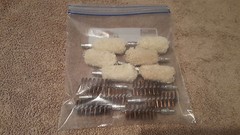 12 Pcs. 12 ga. 12 Gauge Cleaning Bore (6) Brushes & (6) Swabs Shotgun