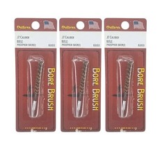 3x New Outers .17 Caliber Rifle Bore Brush Phosphor Bronze #83103 Made In USA