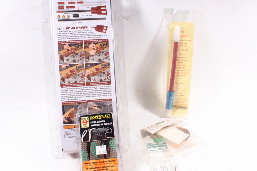Tipton Rapid Deluxe Bore Guide Kit NEW!! # 777999 Boonanza Bore snake and RCBS