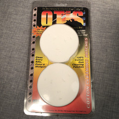 Otis 100% Cotton Gun Cleaning Patches All Caliber 100 Pack Shotgun Pistol NEW