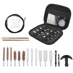 43PCS Pro Gun Cleaning Kit with Brushes Rods Universal for Pistol Rifle Shotgun