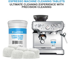 Breville Compatible Cleaning Kit – 40 Cleaning Tablets and 6 Water Filters