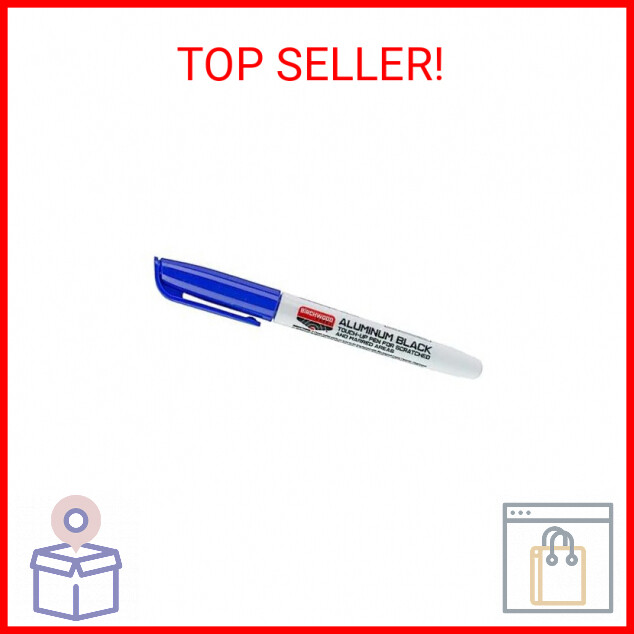 Birchwood Casey Fast-Drying Fast-Acting Aluminum Black Metal Finish Touch-Up Pen