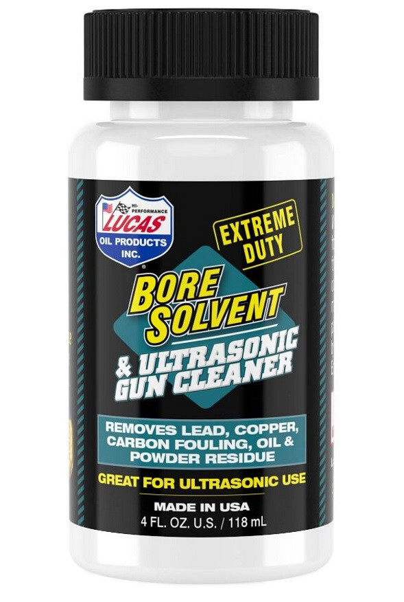 LUCAS OIL Extreme Duty 4oz Bore Solvent Ultrasonic Gun Cleaner 10907