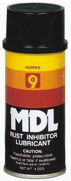 Hoppes Moisture Displacing Lubricant Corrosion Resistant on Metal Surface MDL