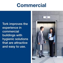 Tork Light Duty Cleaning Cloth Giant Roll, White W1, 1450 Count, Wet/Dry Use