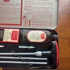 Sears Roebuck & Co. Rifle Cleaning Kit .22 cal. No. 20251 Metal Case and Box