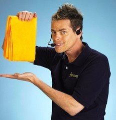 ShamWow Original Super Absorbent Multi-Purpose Cleaning Shammy Chamois Towel Clo