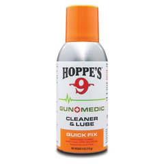Hoppe’s GUN+MEDIC CLEANER & LUBE SPRAY QUICK FIX LUBRICANT Cleanses & Lubricates