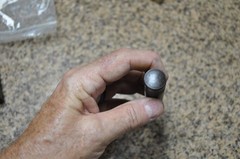 Israeli Brown Plastic Oiler with Original Metal Dipper Cap 303 / 7.62