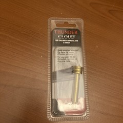 NEW .50 CALIBER Brass Jag 2 inch (to clean muzzle loader)ThunderCloud by Allen