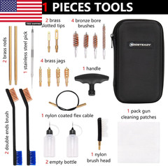 Universal Handgun Cleaning Kit .22,.357,.38,9Mm,.45 Caliber Pistol Cleaning Kit