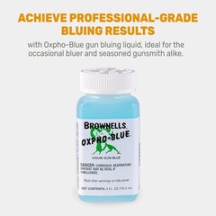 Oxpho-Blue Liquid Gun Blue, Cold Bluing Solution, Gunsmithing Tools Maintenance
