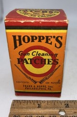 Hoppe’s Gun Cleaning Patches NO. 3 For .270-.35 CAL. Full Box Excellent Display