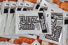 FLITS Polish 99 Cent .07oz Packs For Metal Plastic Fiberglass LOT OF 100